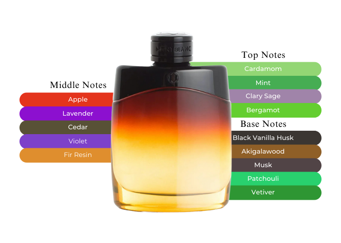 Mont Blanc Legend Night Eau De Parfum 3.3 OZ |Maxaroma.com