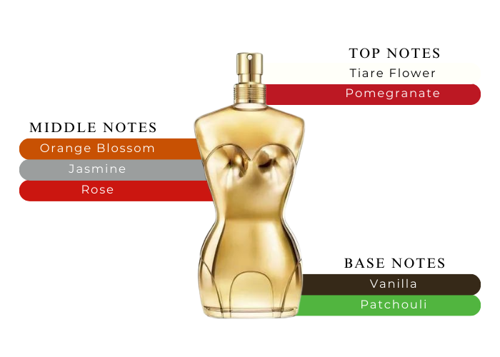 Jean Paul Gaultier Classique Intense Perfume 3.3 oz For