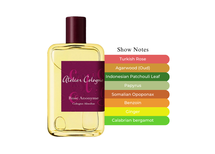 Rose Anonyme by Atelier Cologne Cologne Absolue 3.3 oz 100