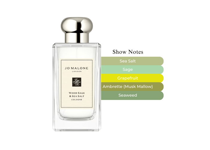 JO MALONE WOOD SAGE & SEA SALT 未使用 Experience the Power of Jo Malone Wood Sage & Sea Salt Perfume