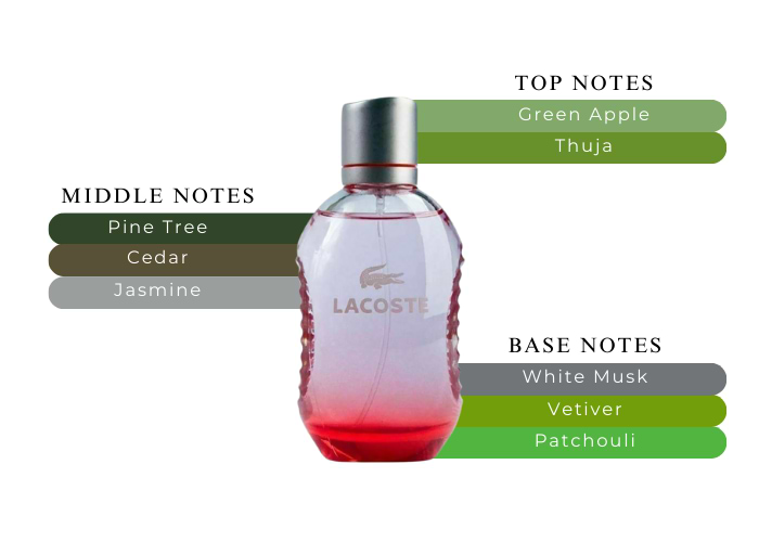 Lacoste Red Perfume Notes Lacoste Lacoste Red Style In Play