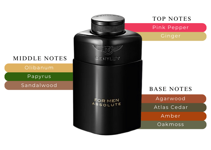 香水(男性用) BENTLEY FOR MEN ABSOLUTE 100ml Bentley Absolute Intense Cologne for Men - 3.4 oz EDP