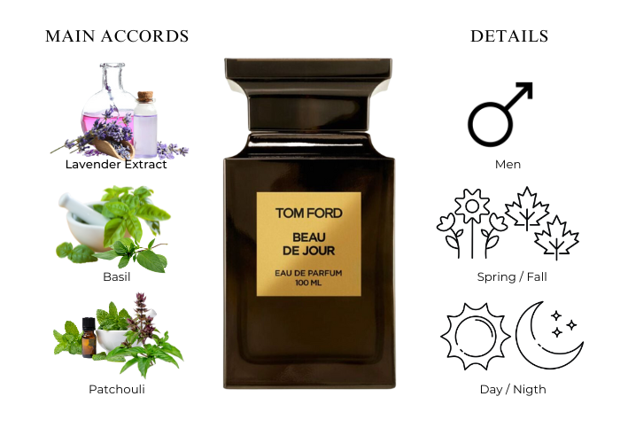 Beau de Jour by Tom Ford 3.4 oz / 100 ml Eau de Parfum Spray