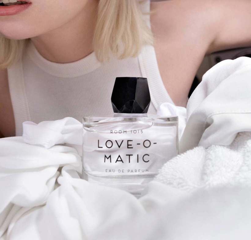 Room 1015 fragrance collection showcase