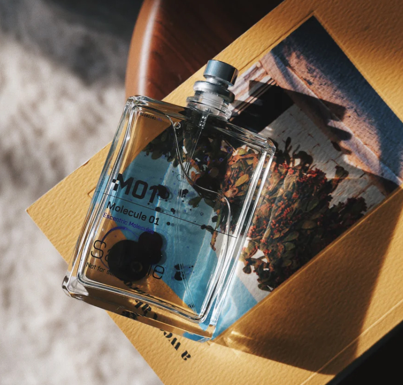 Escentric Molecules fragrance collection showcase