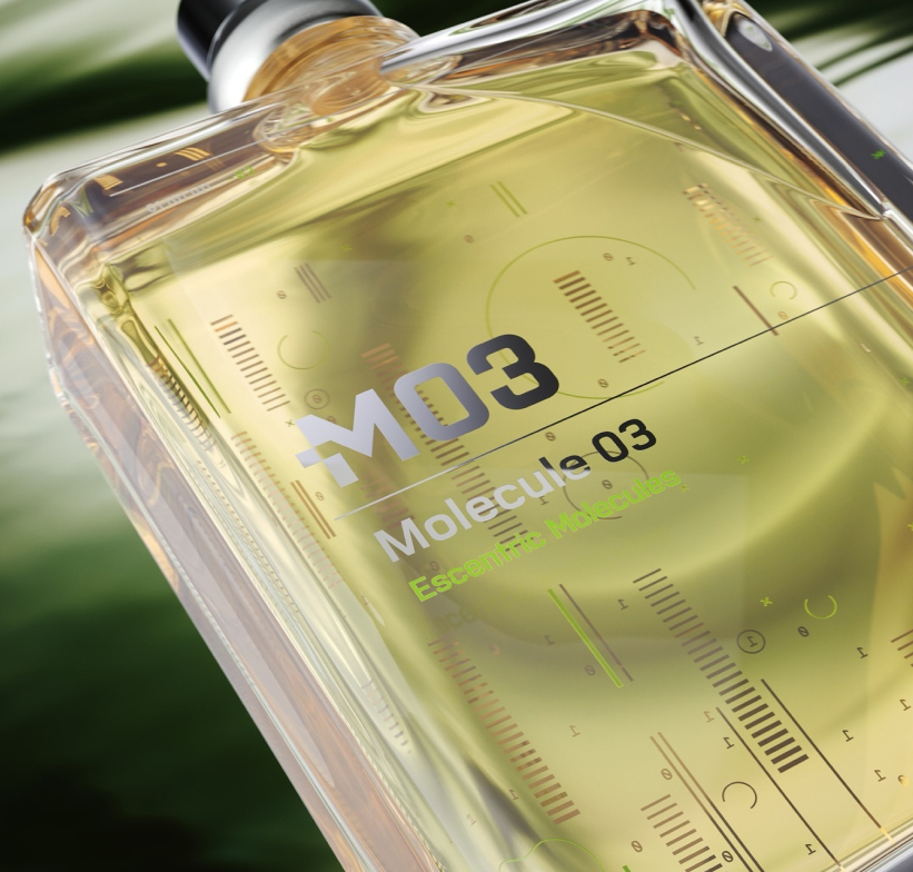Escentric Molecules fragrance collection showcase