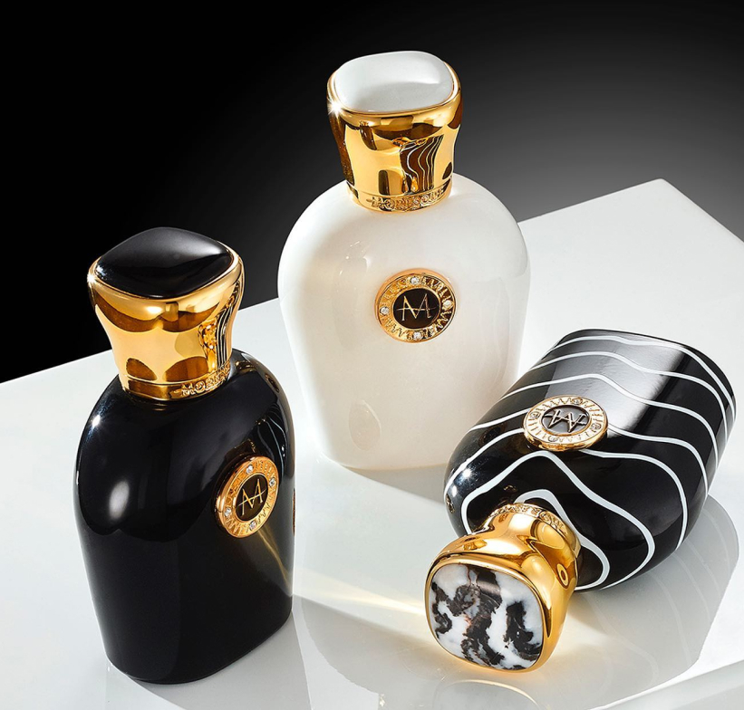 Moresque Parfums fragrance collection showcase