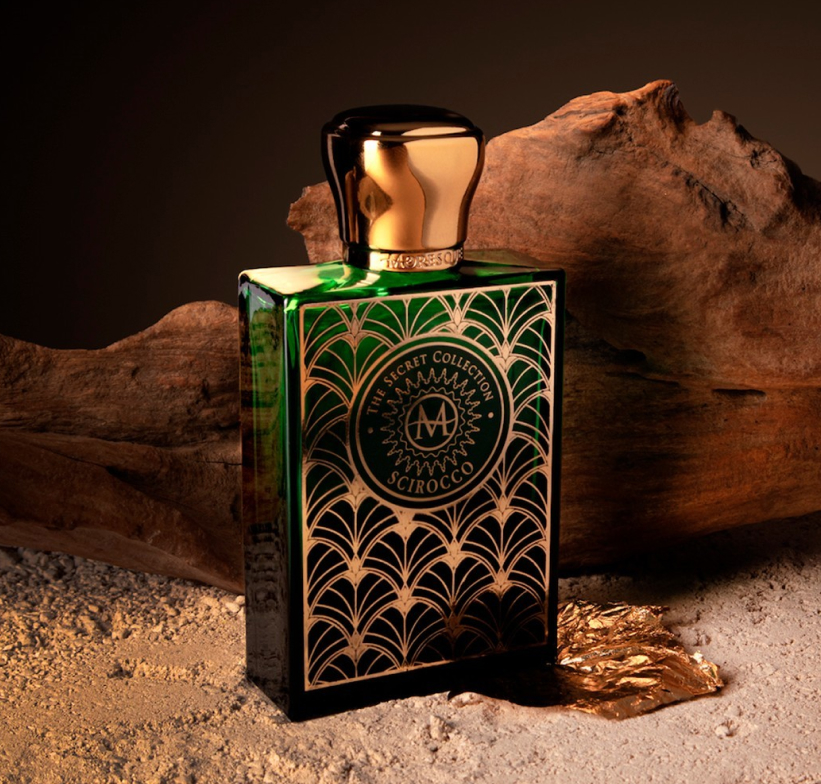 Moresque Parfums fragrance collection showcase