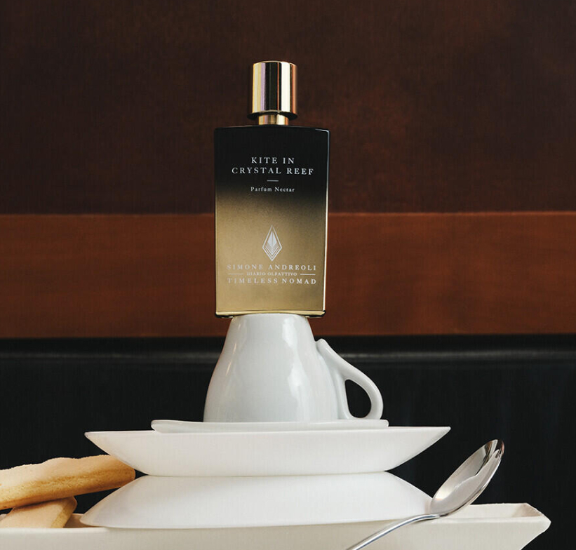Simone Andreoli fragrance collection showcase