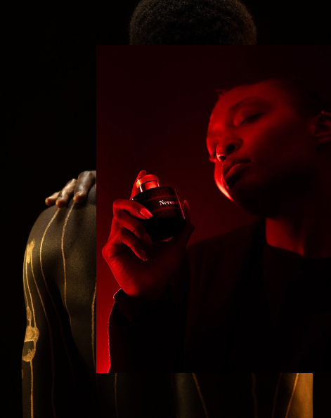 Pantheon Roma fragrance collection promotional banner