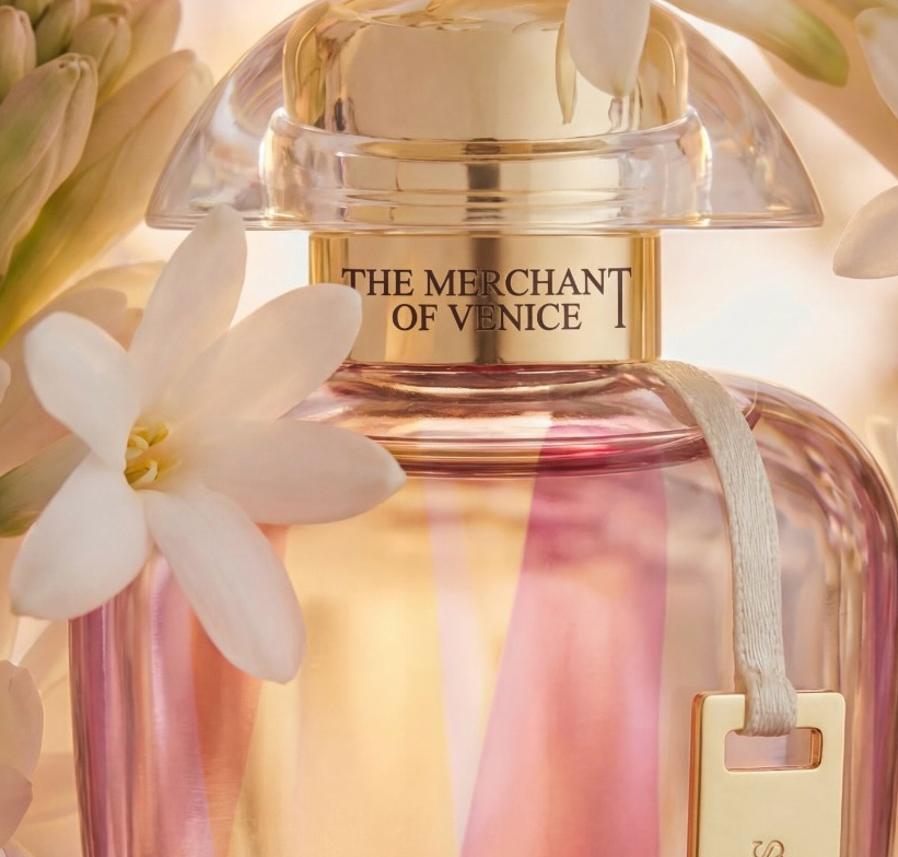 The Merchant of Venice fragrance collection showcase