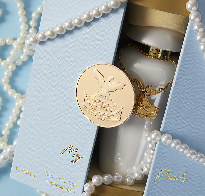 The Merchant of Venice fragrance collection showcase
