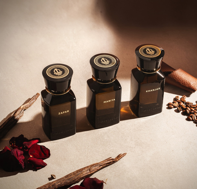OMANLUXURY fragrance collection showcase