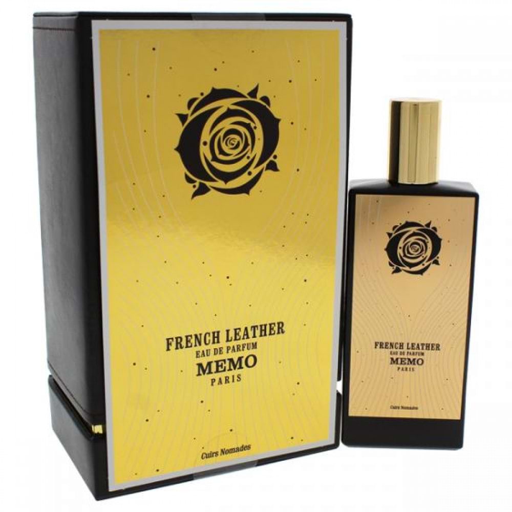 レア　 MEMO FRENCH LEATHER 香水 75ml French Leather - Lime, Rose, Suede Niche Fragrance - Memo Paris