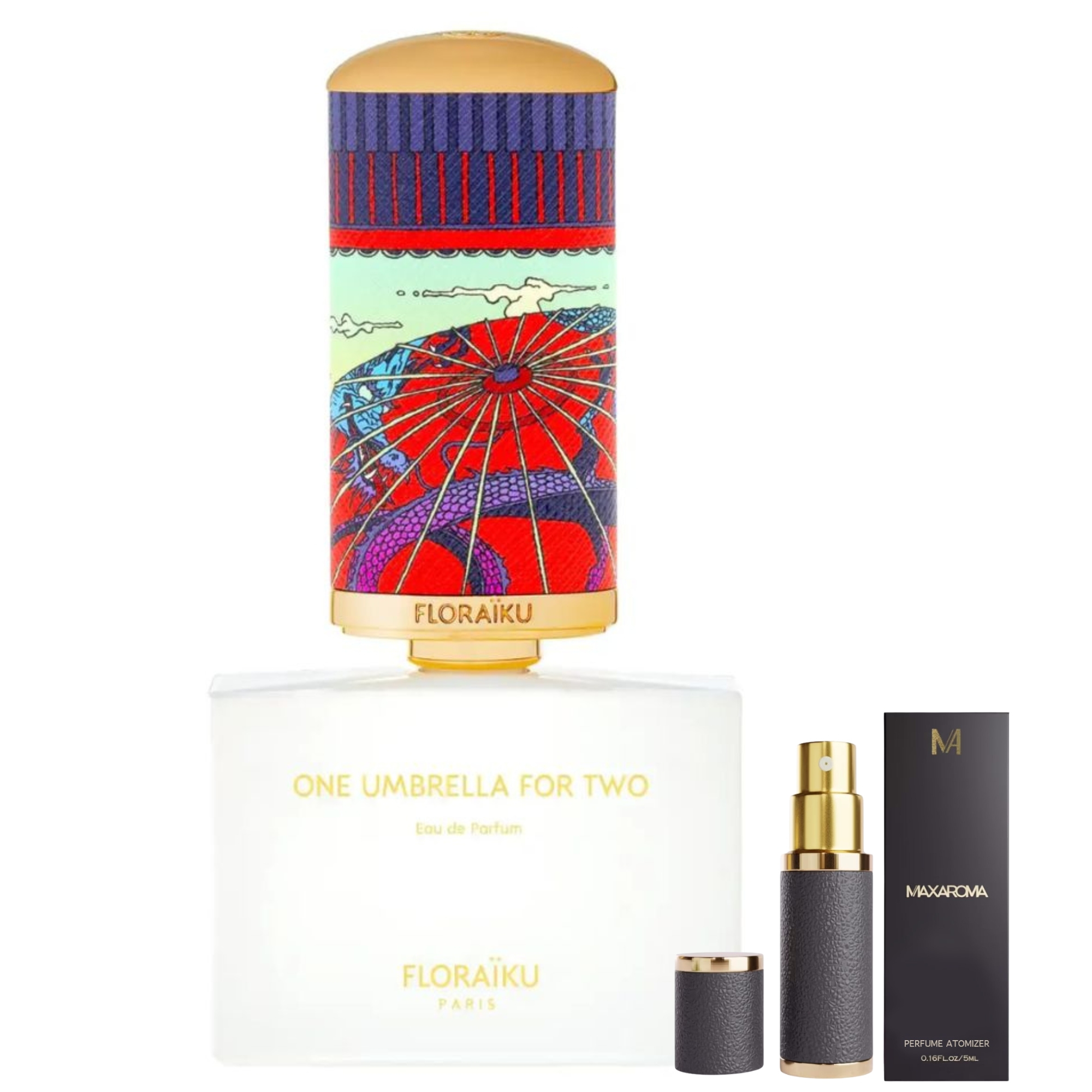 Floraiku Paris One Umbrella For Two