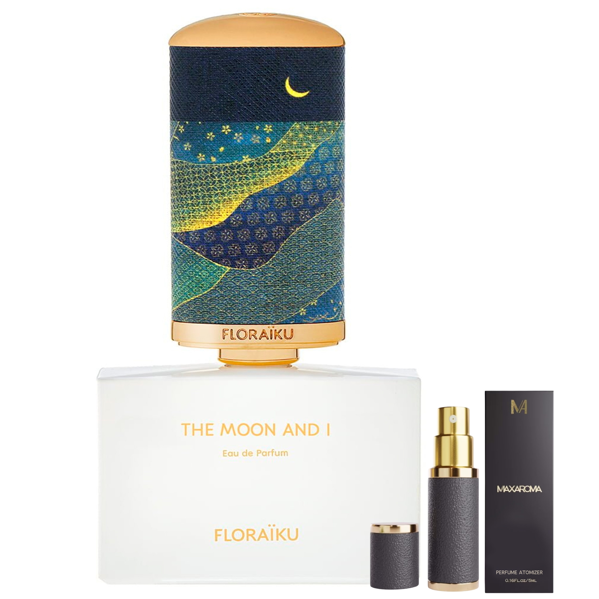 Floraiku Paris The Moon and I