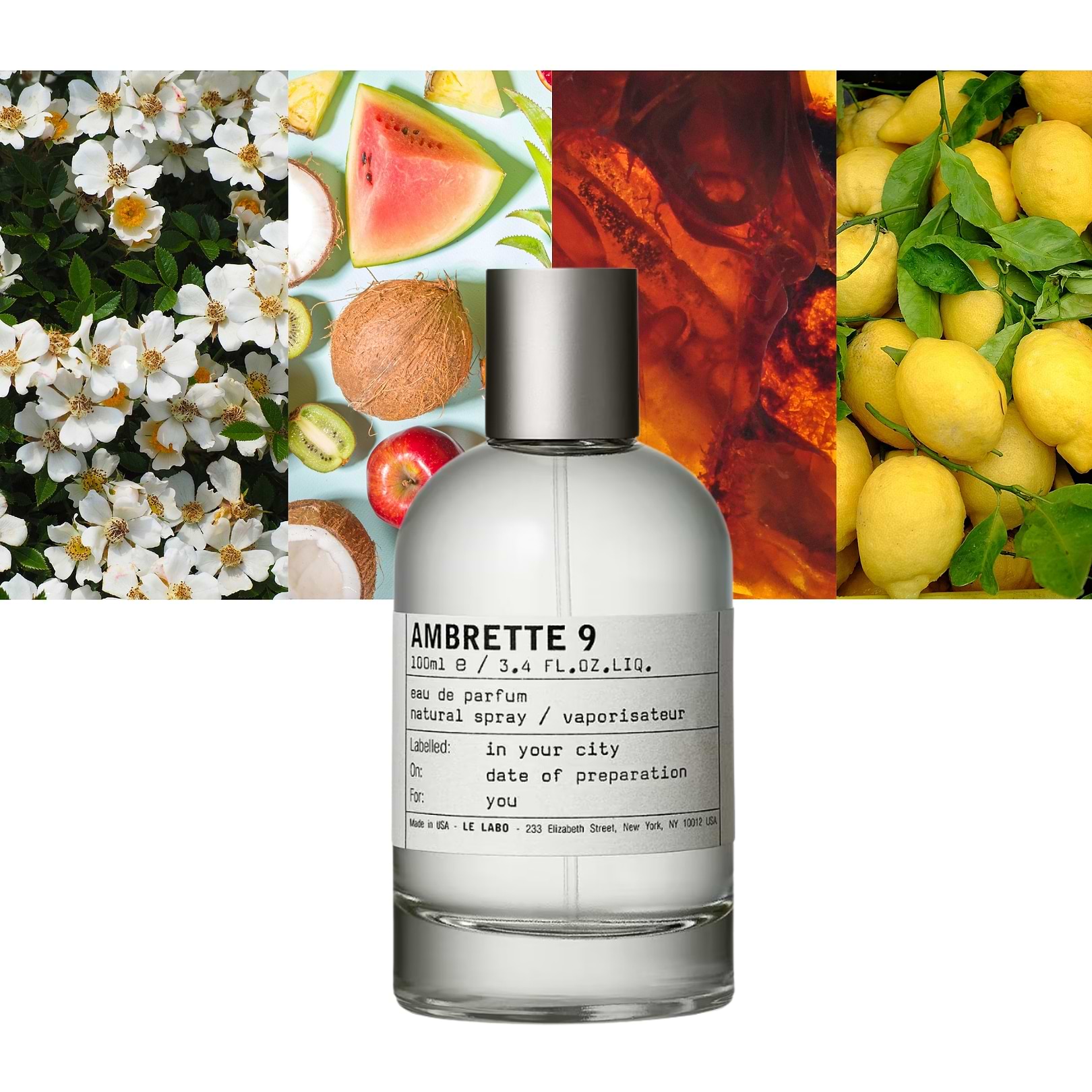 Ambrette 9 Notes Le Labo Ambrette 9 Unboxed Eau de Parfum Unisex 100ml | MAXAROMA