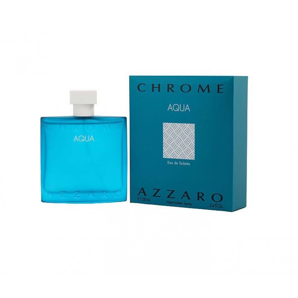 Amazon.com: Azzaro Chrome Azure Eau de Toilette – Aquatic