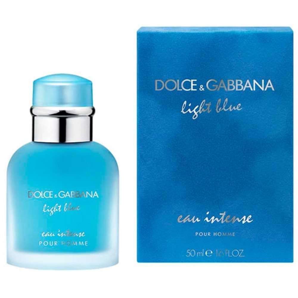 Bask in the Radiant Glow-Dolce & Gabbana Light Blue Eau Intense