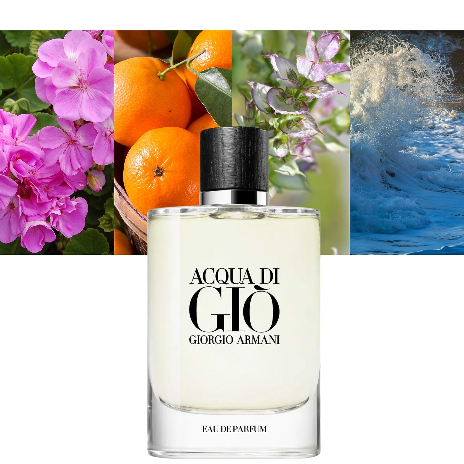 Acqua Di Gio by Giorgio Armani Eau de Parfum Refillable Spray 2.5 oz (Men)