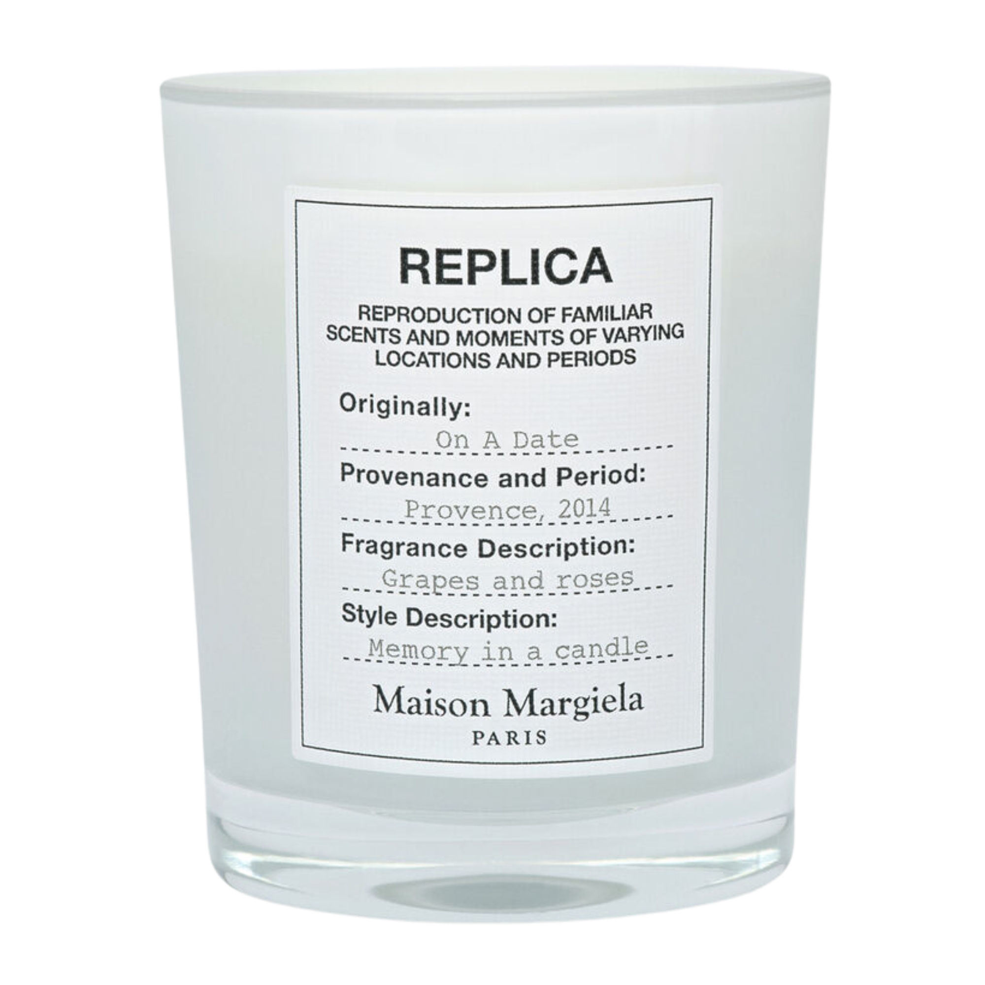 Maison Margiela On A Date Candle