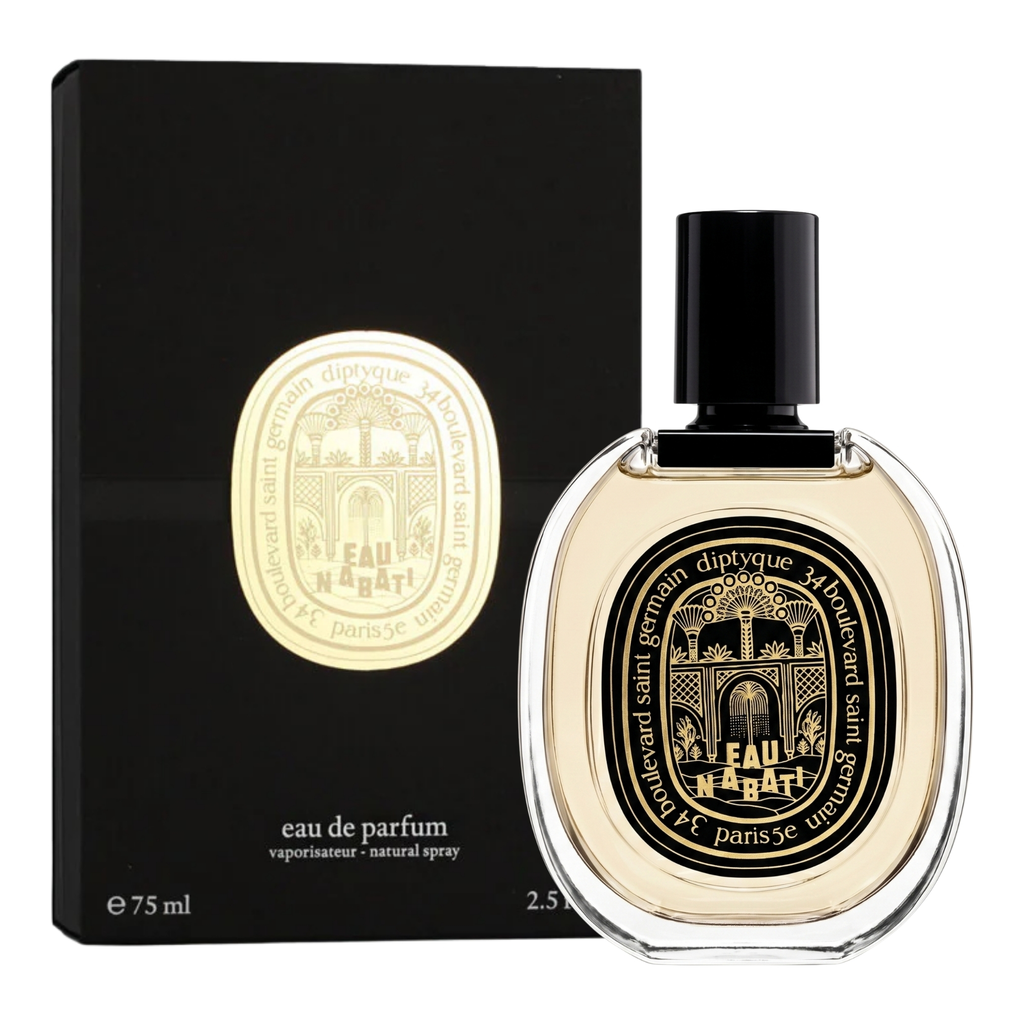 香水(ユニセックス) diptyque eau nabati 75ml Diptyque Eau Nabati Unisex Amber Amber Woody Parfum 75ml