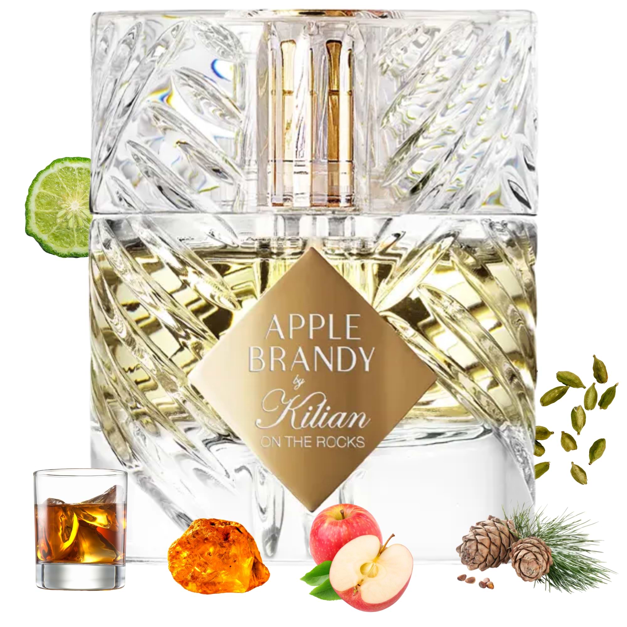 キリアン　Apple Brandy on the rocks Amazon.com : Kilian Apple Brandy - On The Rocks EDP Spray