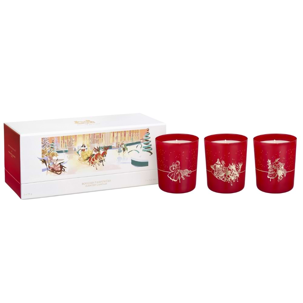 Festive Candle Trio