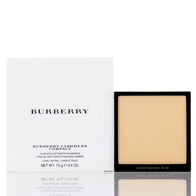 Burberry Cashmere Compact Soft Matte Foundation #10 Light Honey Tester