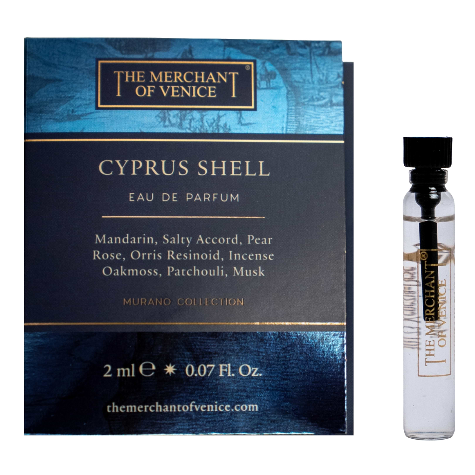 Cyprus Shell Perfume The Merchant of Venice Cyprus Shell Eau De Parfum Unisex 2ml | MAXAROMA