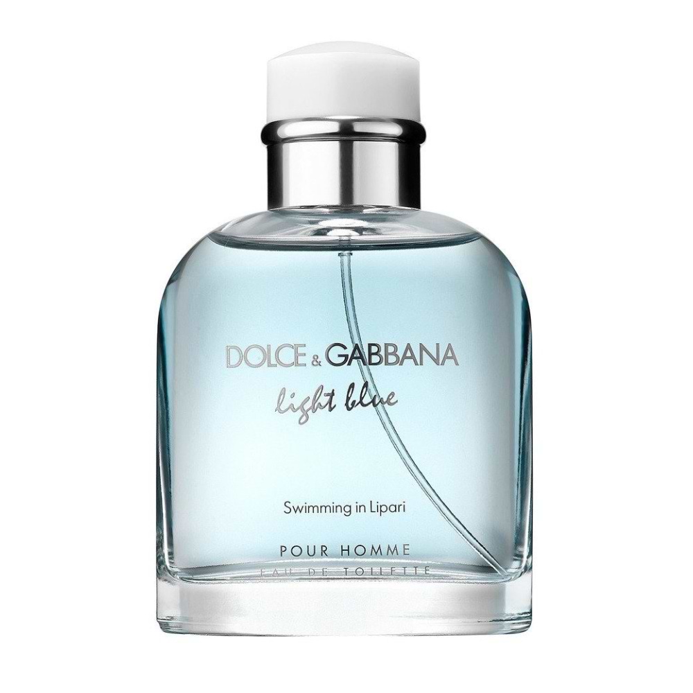 Light Blue Swimming In Lipari