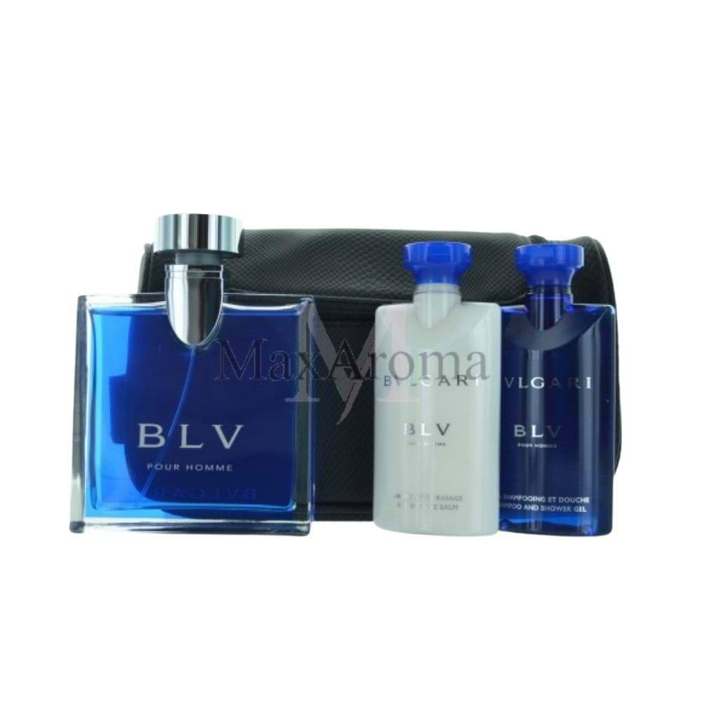 Blv Pour homme by Bvlgari Gift set for men piece gift set