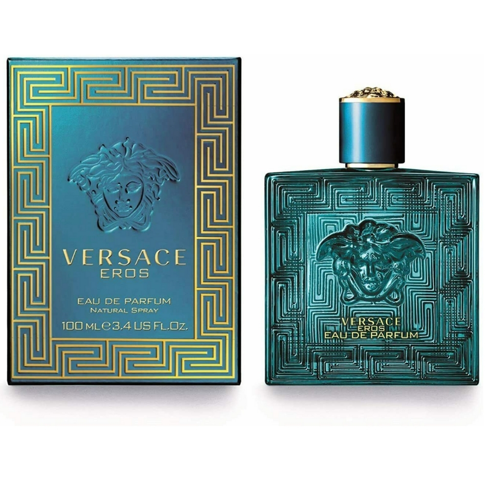 Versace Eros Eau de Parfum (EDP) Spray for Men - 3.4 oz