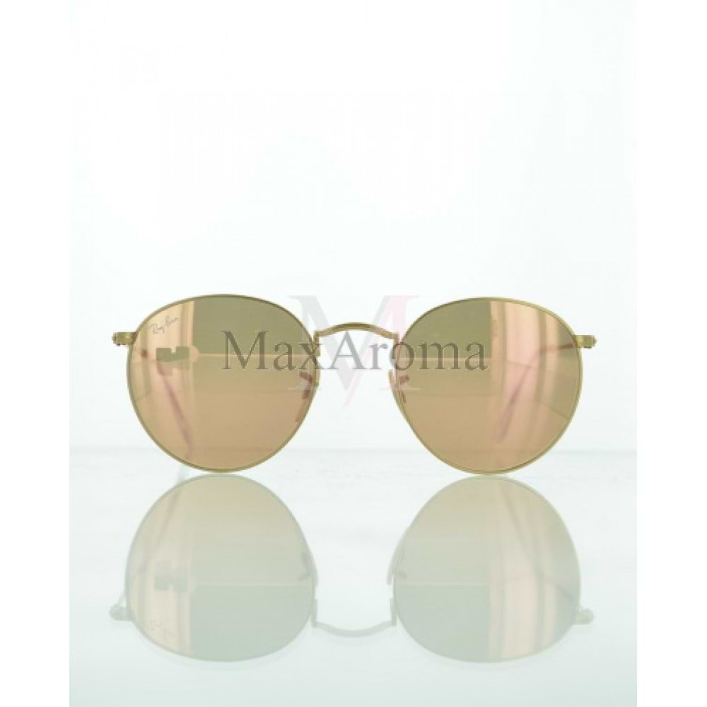 Ray Ban  RB3447 112/Z2  Round Flash Sunglasses