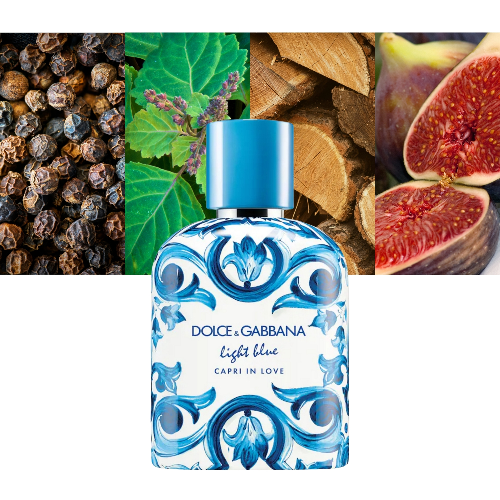 Light Blue Capri In Love