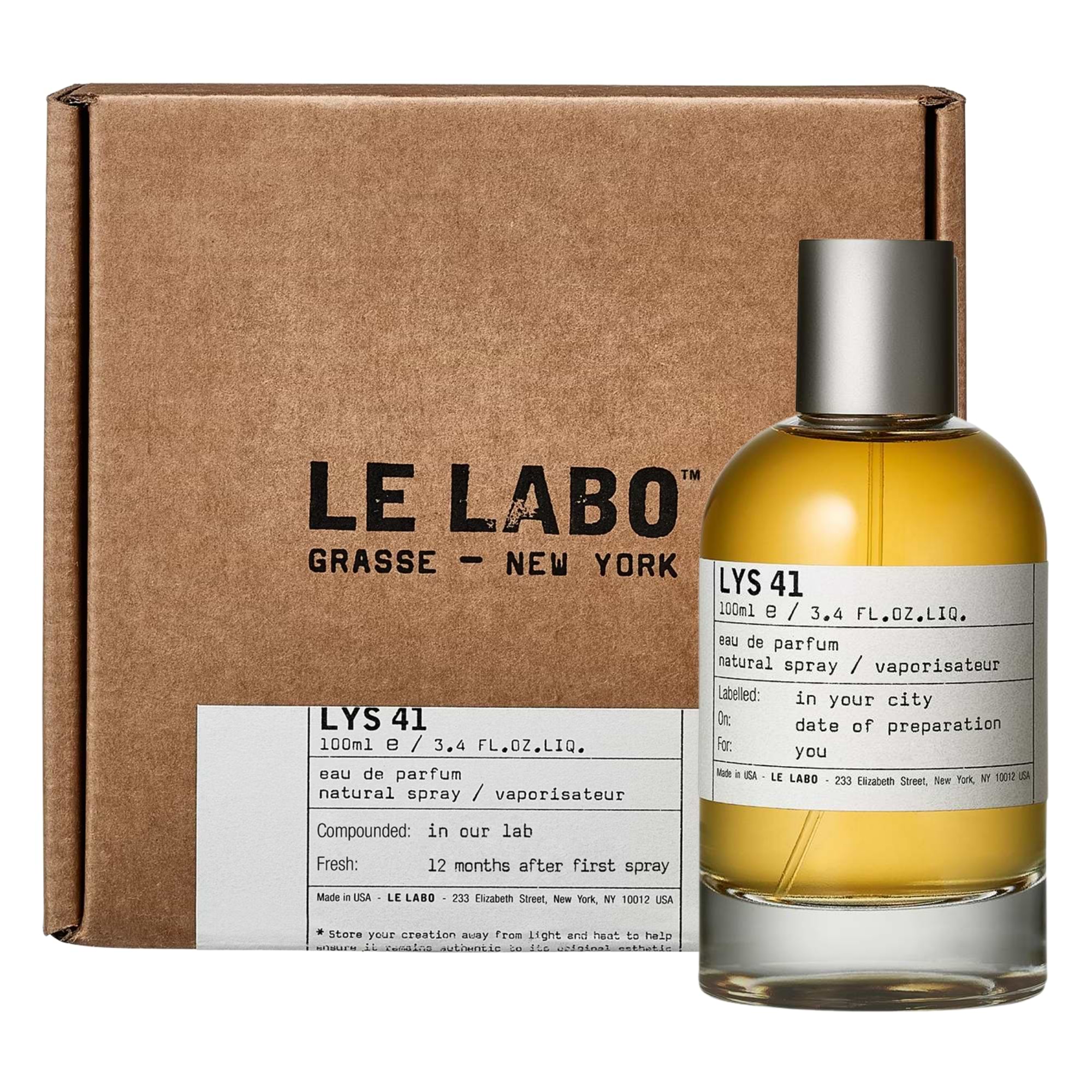 LE LABO LYS 41 オードパルファム 100ml Amazon.com : Le Labo Lys 41 for Unisex - 3.4 oz EDP Spray