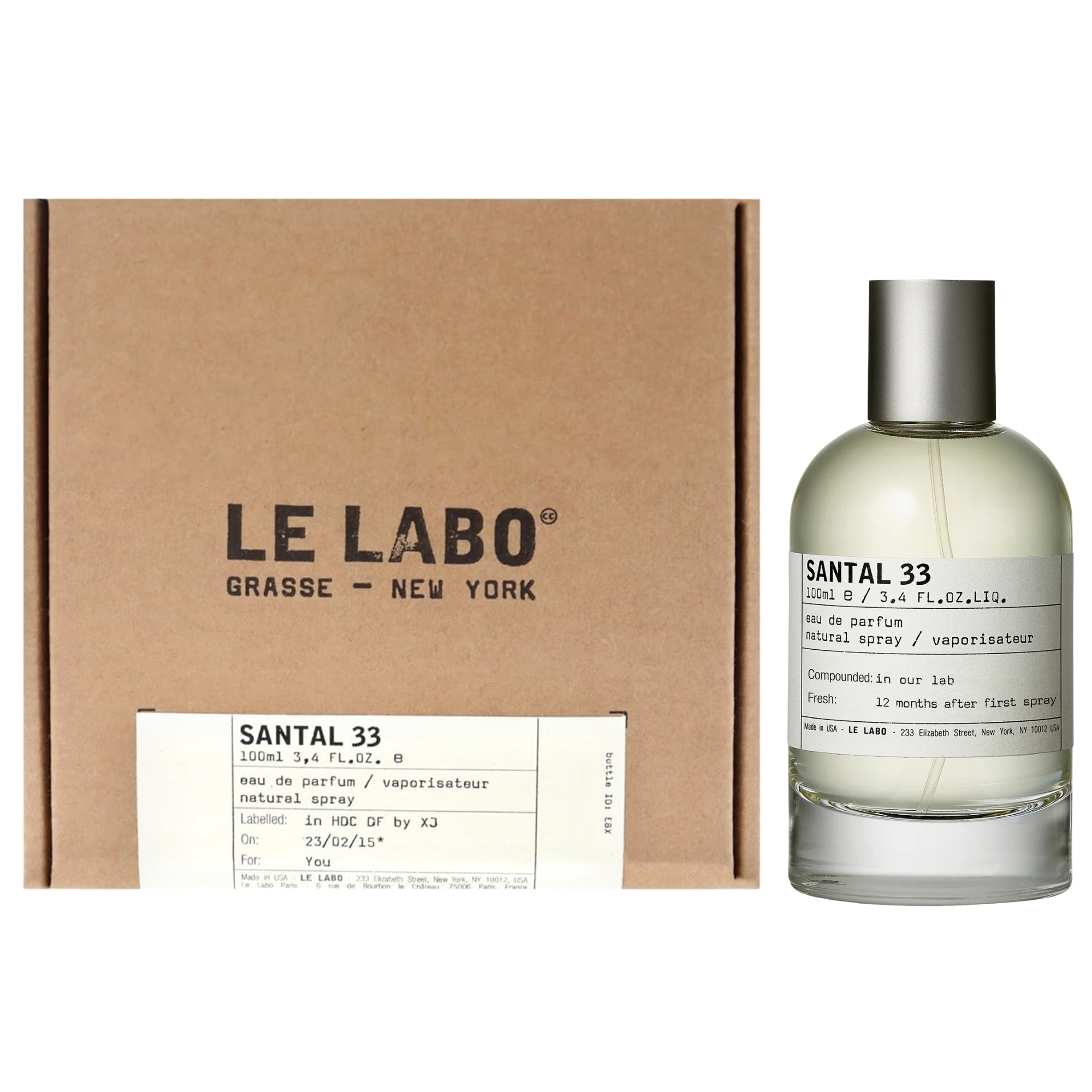 LELABO SANTAL 33 旅行用アメニティー 15点 SANTAL 33 | Travel Tube Refill Set | Le Labo Fragrances