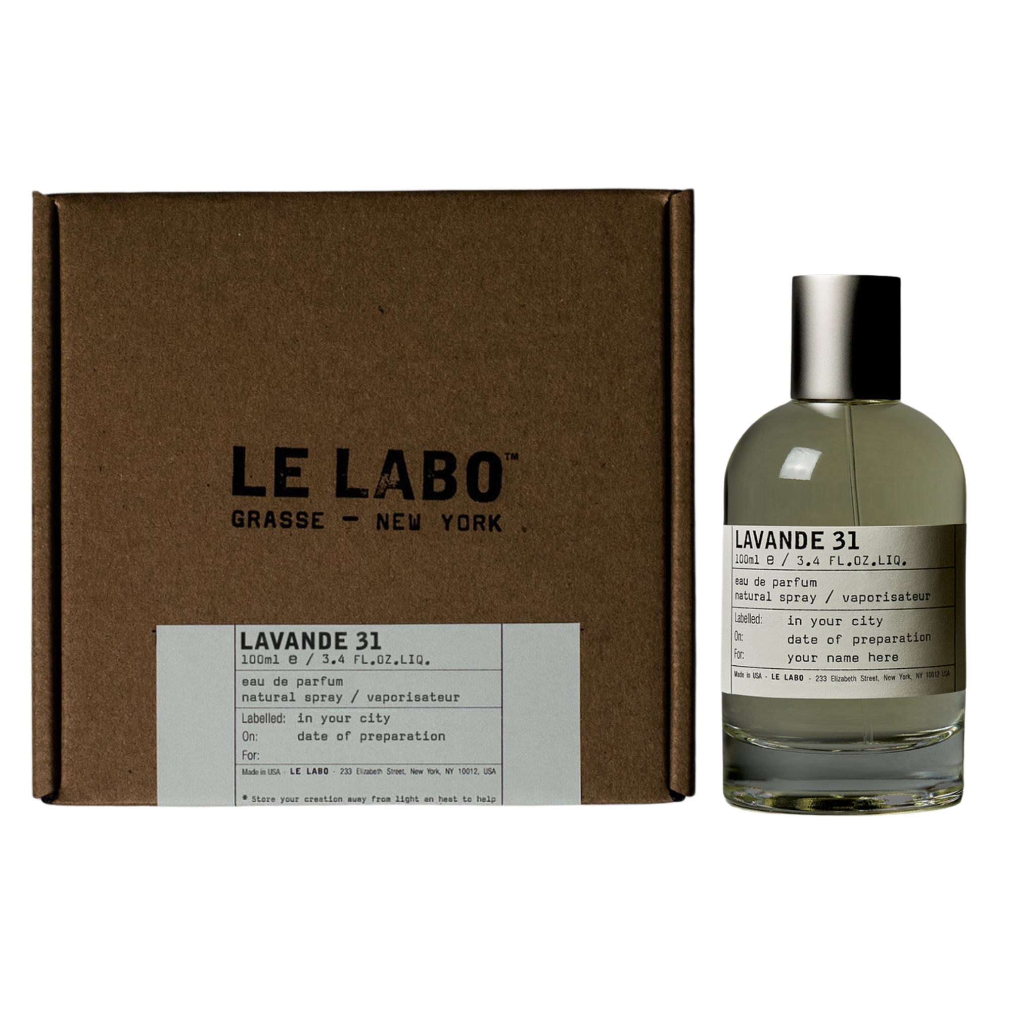 Le Labo Lavande 31 Eau De Parfum Unisex 100ml-Fresh, Elegant