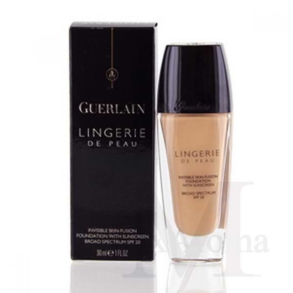 GUERLAIN LINGERIE DE PEAU Foundation  (4) BEIGE MOYEN