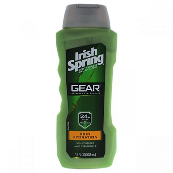 Irish Spring Gear Skin Hydration Body Wash Unisex