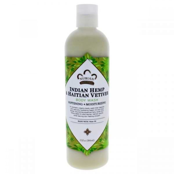 Nubian Heritage Indian Hemp & Haitian Vetiver Body Wash Unisex