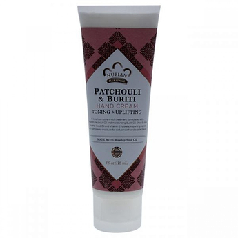 Nubian Heritage Patchouli & Buriti Hand Cream Toning & Uplifting Unisex