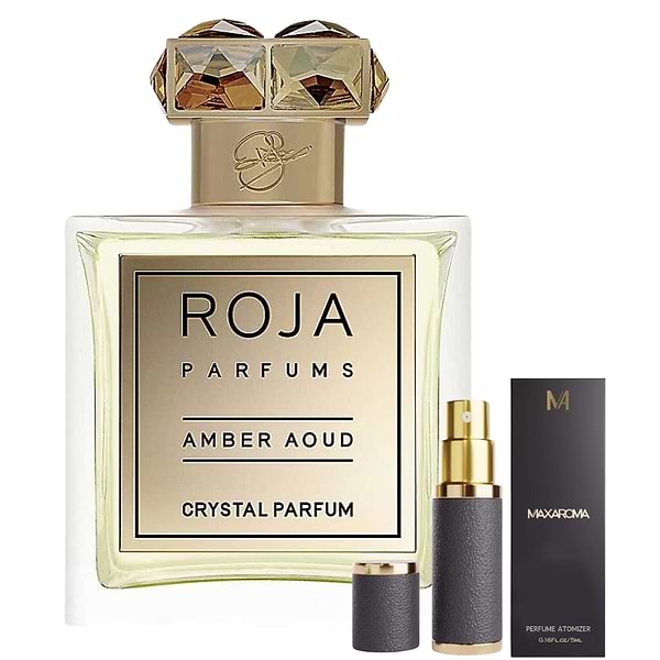 Embrace Opulence with Roja Parfums Amber Aoud Crystal