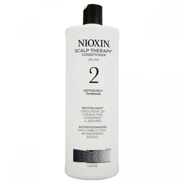 Nioxin System 2 Scalp Therapy Conditioner For Fine Natural Noticeably Thinning