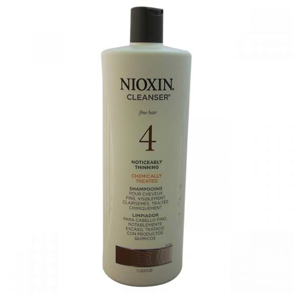 Nioxin System 4 Cleanser For Fine Chemically Enh. Noticeably Thinning
