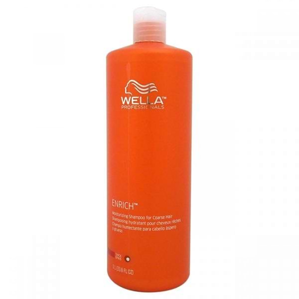 Wella Enriched Moisturizing Shampoo For Coarse Hair Unisex