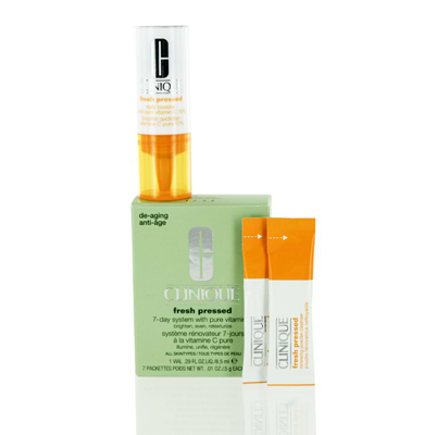Clinique Fresh Pressed for Women 7-day System W/ Pure Vitamin C Cleanser
