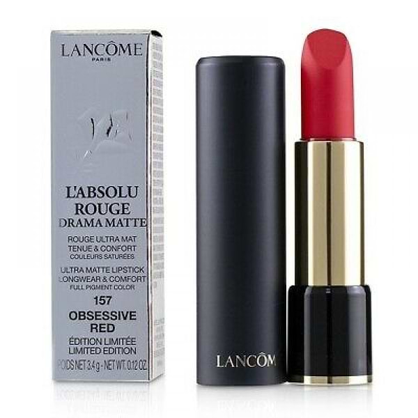 Lancome L\'absolu Rouge Lipstick 157 Obsessive Red