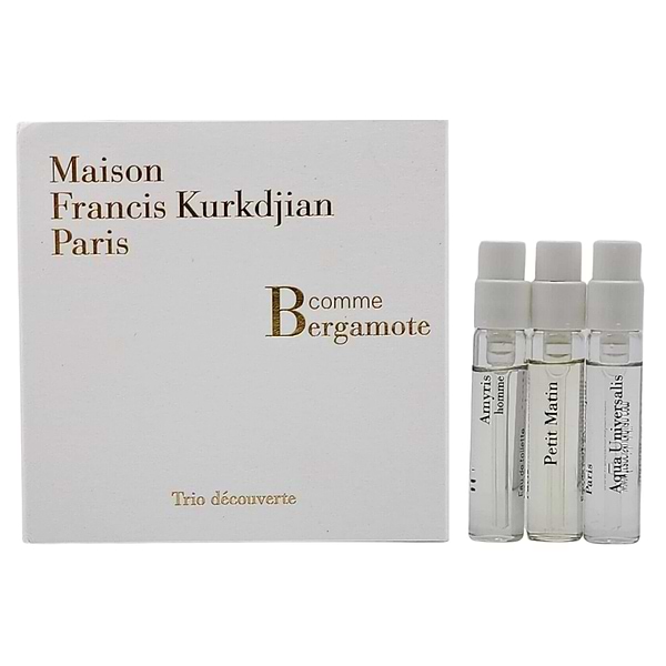 Maison Francis Kurkdjian Discovery Trio Comme Bergamot
