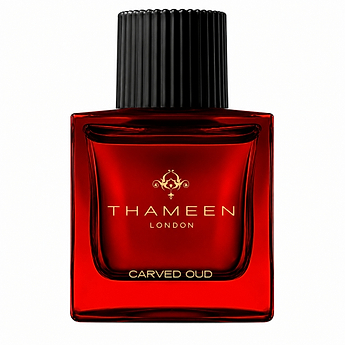 Thameen Red Carved Oud